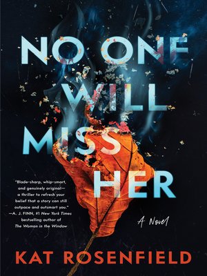 cover image of No One Will Miss Her